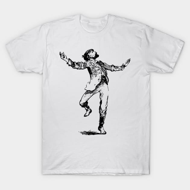 Dancing Man T-Shirt by rayanammmar